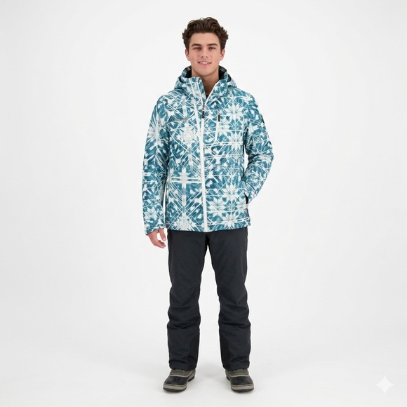 Obermeyer Teen Stylish ski snowboarding Jacket L